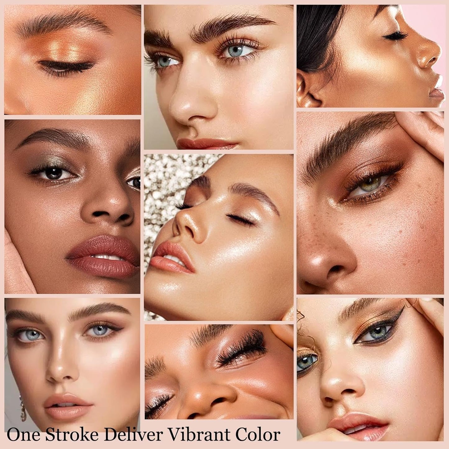 Cream Eyeshadow Stick Blendable Shimmer Eyeshadow Long Lasting High Pigment Eye Shadow Sticks,Waterproof Hypoallergenic eyeshadow Pencil (16#)