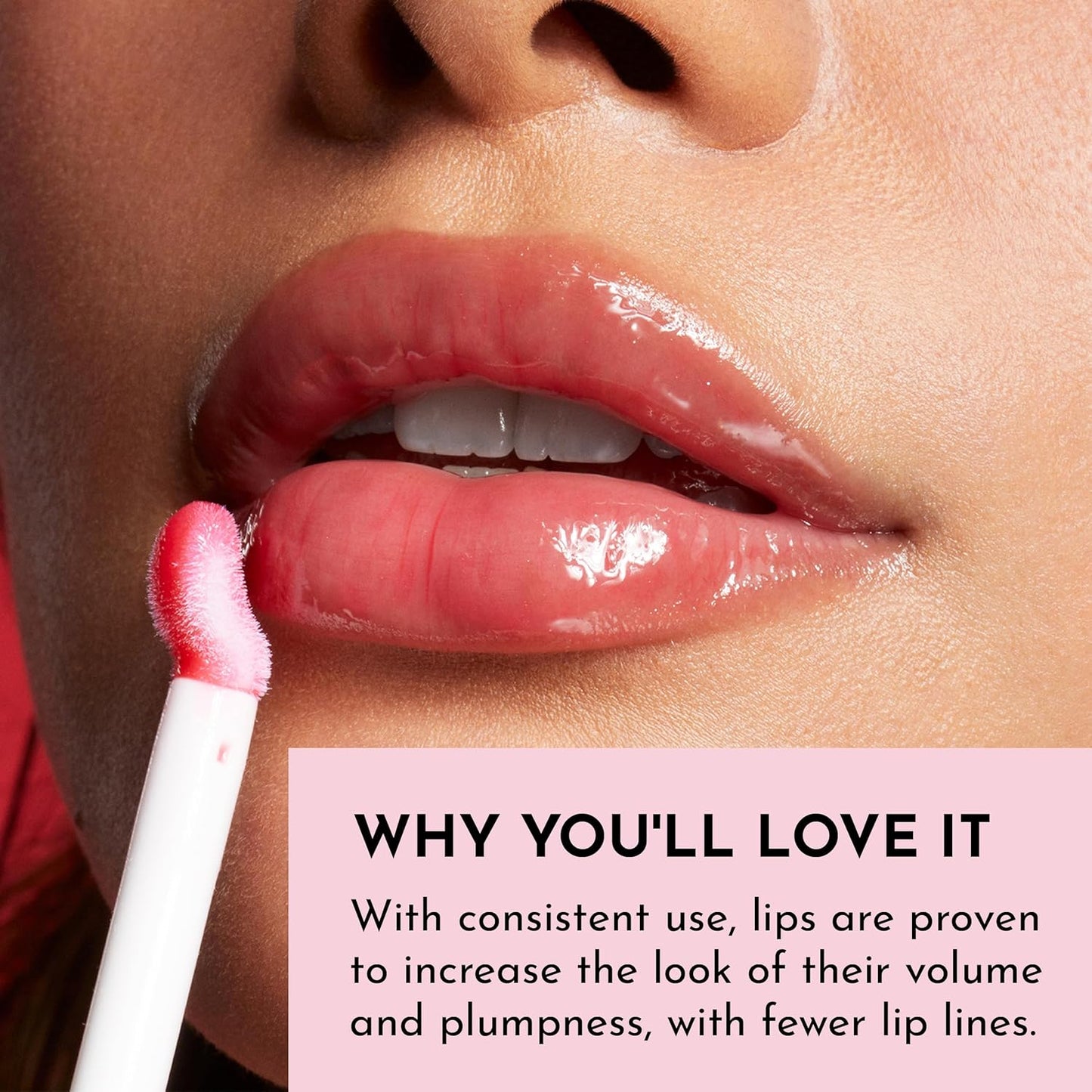 Lawless Women's Forget The Filler Lip Plumper Line Gloss - Queen Size, Cherry Vanilla, Red, 0.19 Fl Oz (Pack of 1)