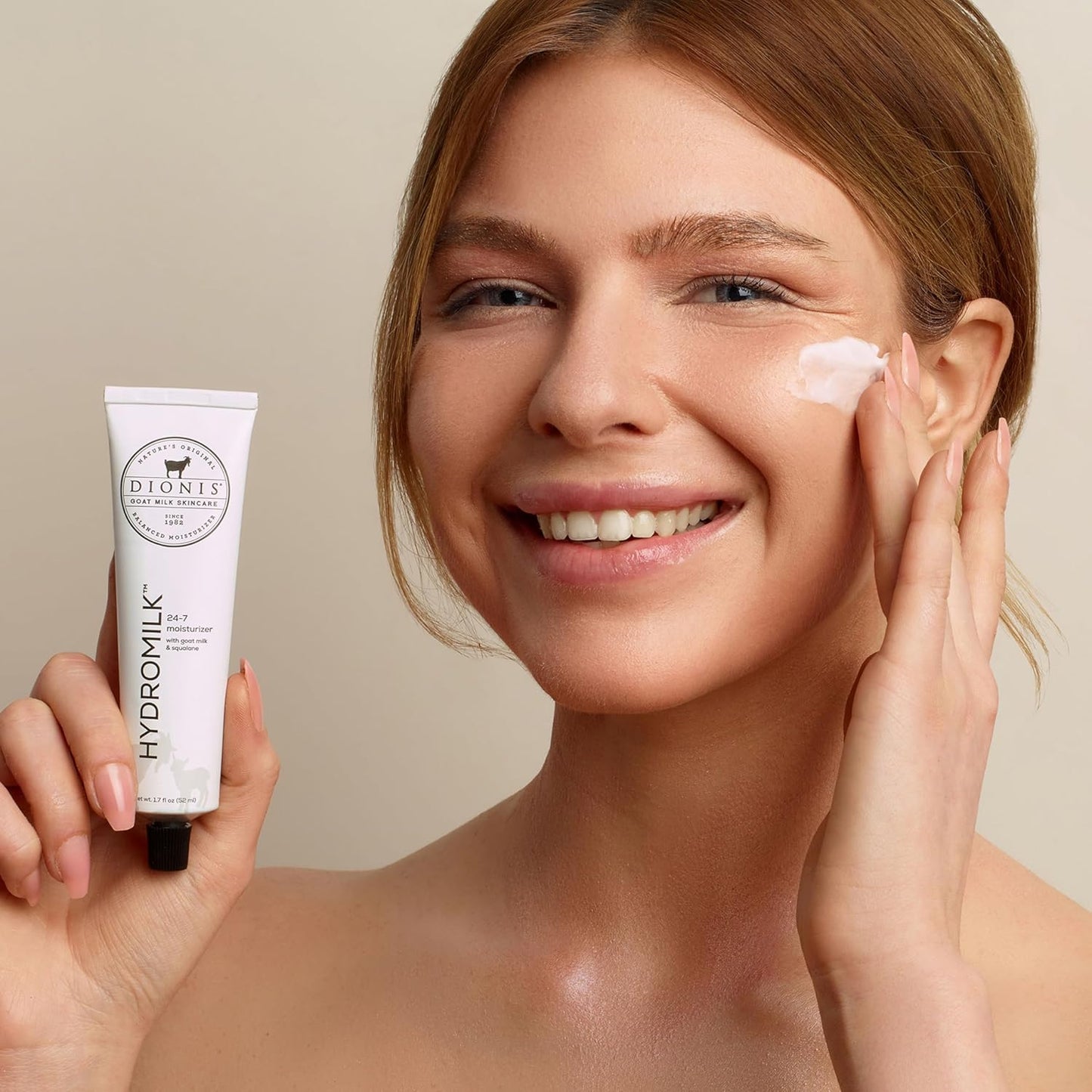 Dionis Goat Milk Skincare 1.7 fl oz Hydromilk 24-7 Moisturizer - Crulety Free, Paraben Free, For All Skin Types