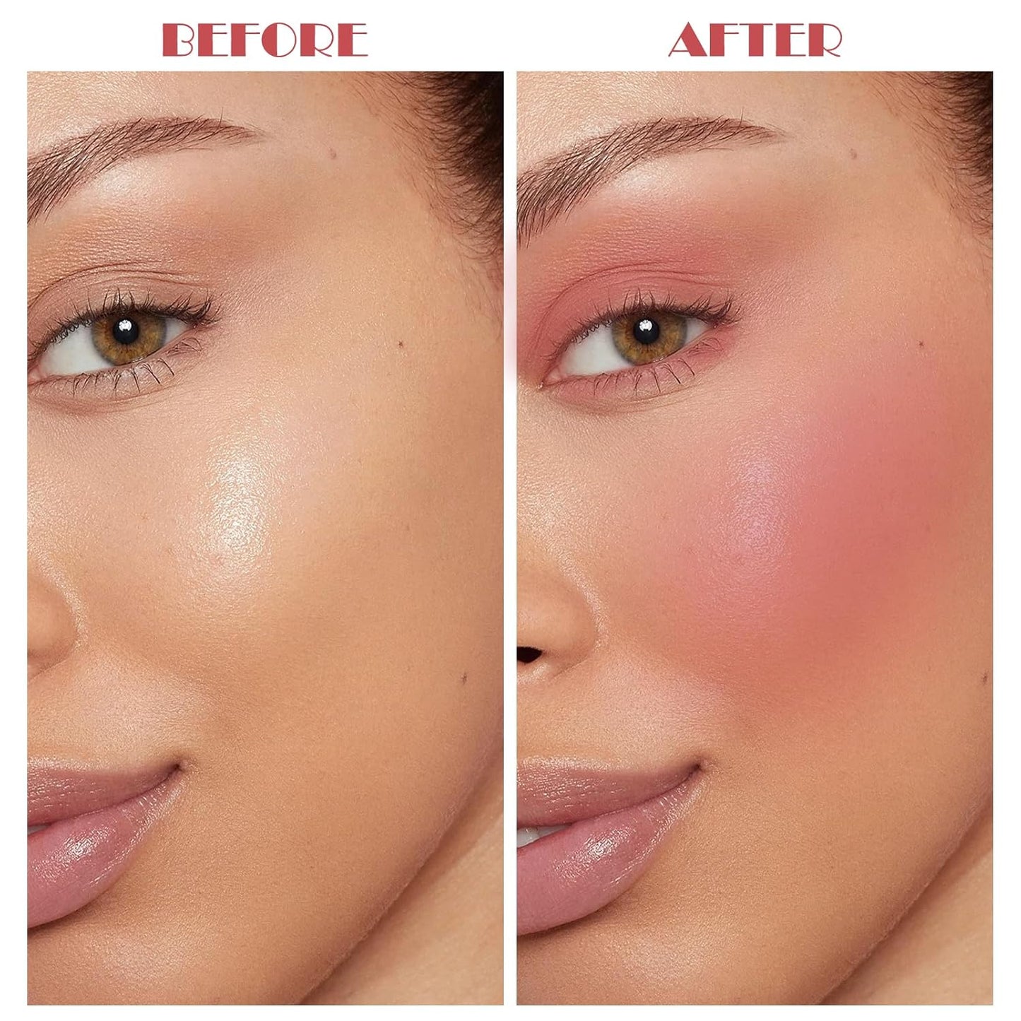 Cream Blush Makeup,Buildable Blush Stick for Cheeks,Matte Finish,Long Wear,Easy Application,Lightweight Multi Stick