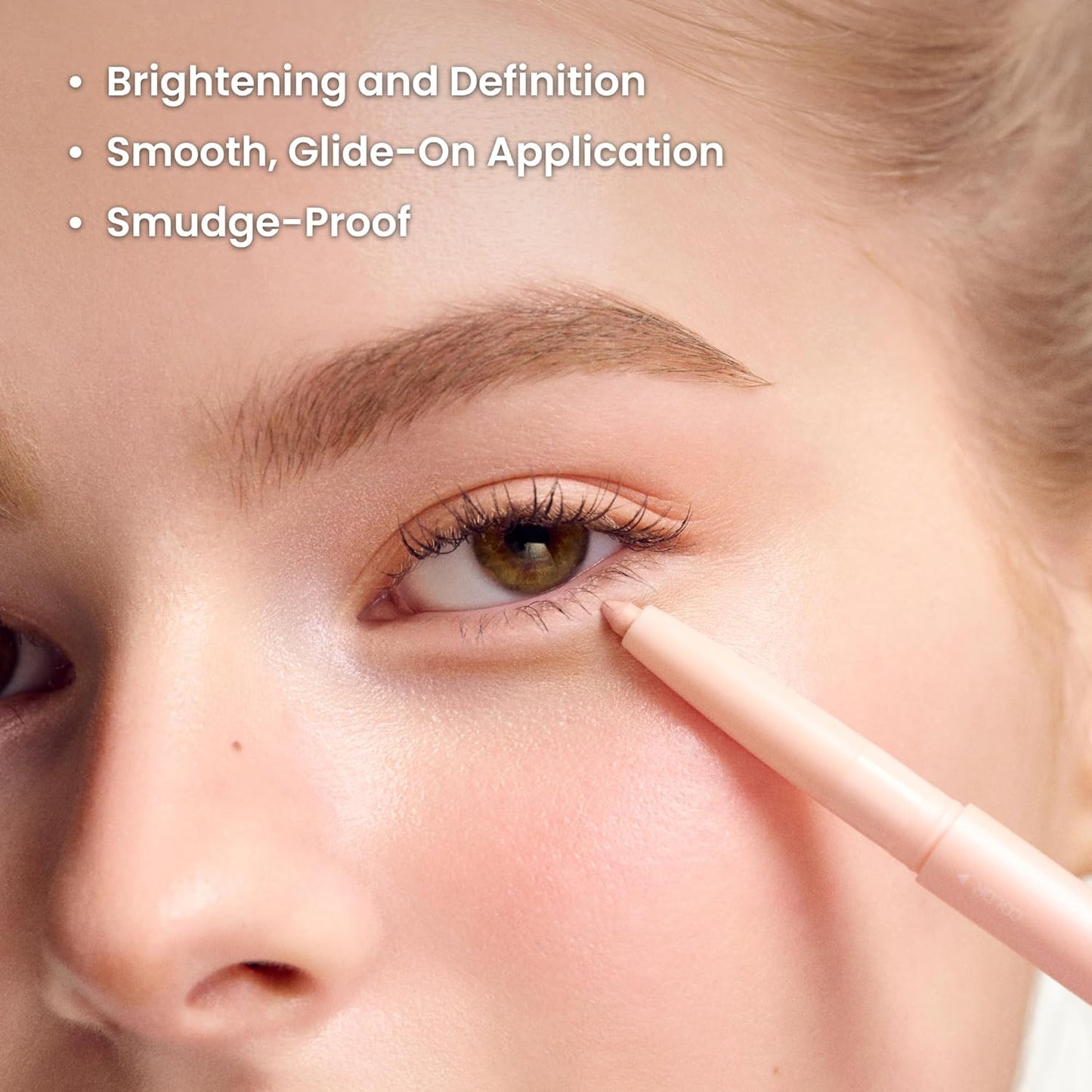 COLORGRAM Under Eye Highlighter Stick 06 Cool Pink | Silky-Smooth Long-Lasting Highlighter & Contouring Stick for Smudge-Proof, Shining Daily Makeup | K-Beauty Face Highlighters & Luminizers