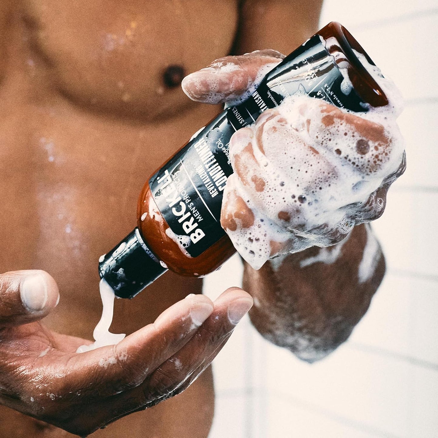 Brickell Men’s Daily Relieving Hair Care Routine, Dandruff Shampoo and Conditioner Set For Men, All Natural and Organic, Scented