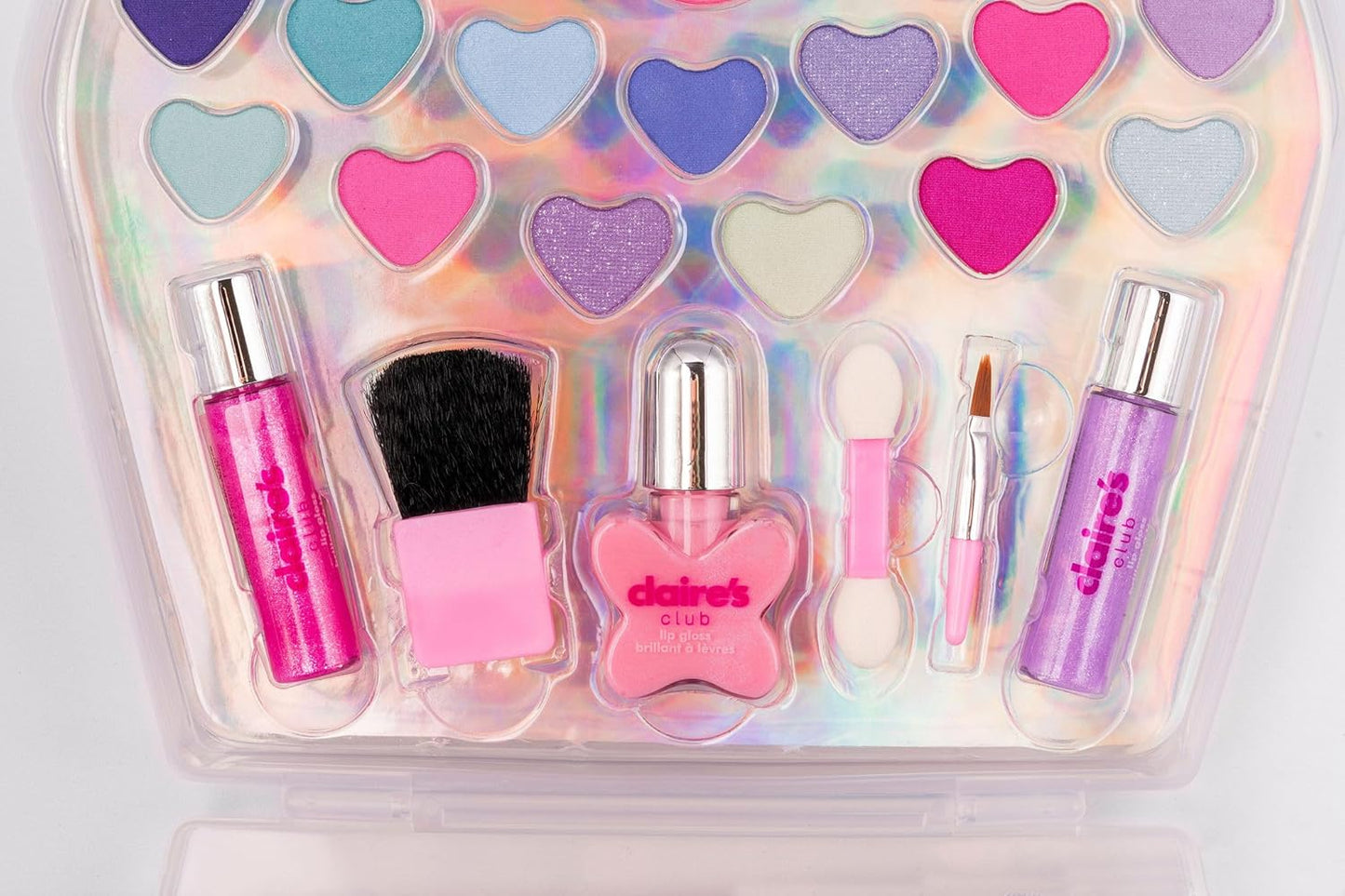 Claire's Club Pink Cupcake Makeup Case- Designed for Little Girls Ages 3 to 6