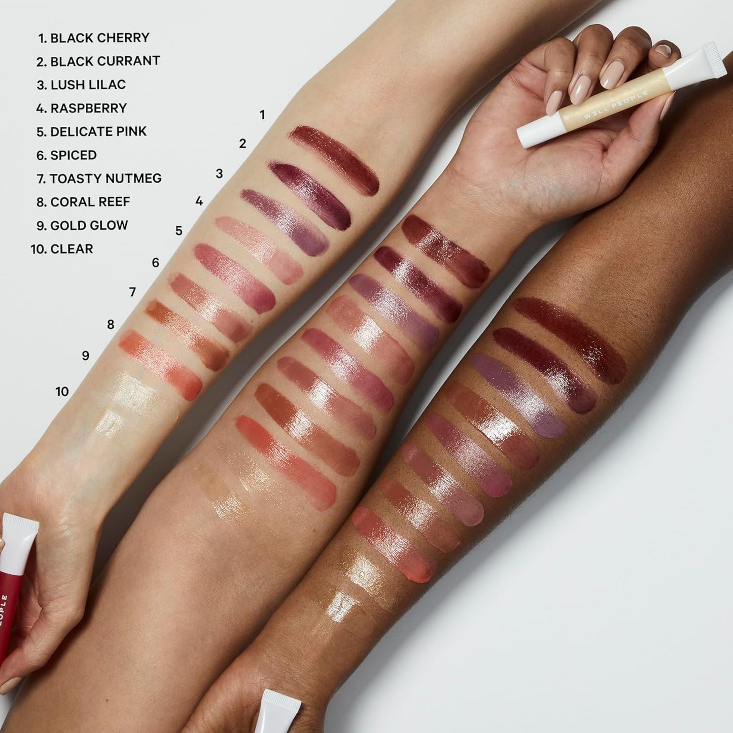 Well People Lip Nurture Hydrating Balm, Lip Balm For Hydration & Vibrant Sheer Color, Soothes & Softens Lips, Vegan & Cruelty-free, Spiced