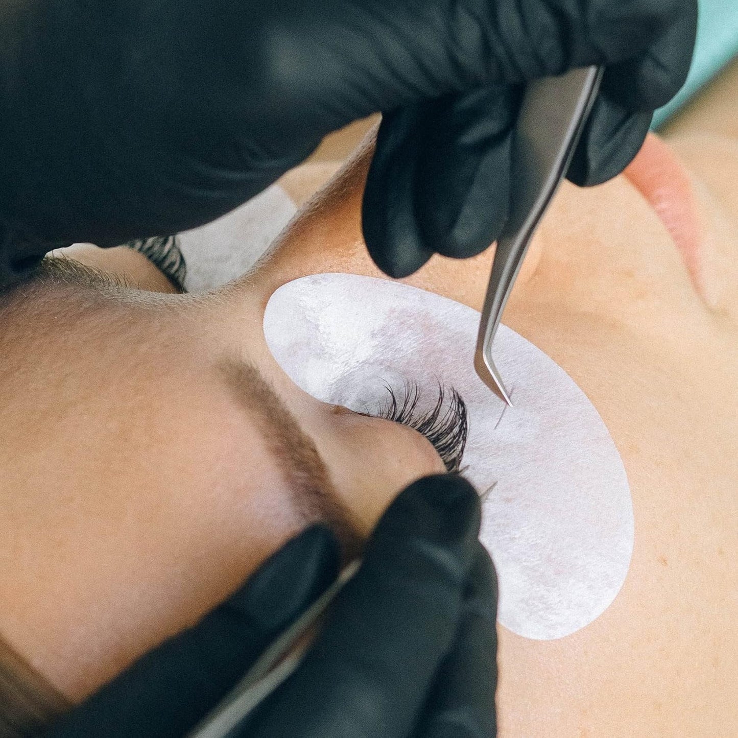 70 Pairs Under Eye Patches, Isolation Eyelash Extension Pads, Under Eye Gel Pads for Pro Salon and Individual, DIY Lashes Extension Supplies (Pink)