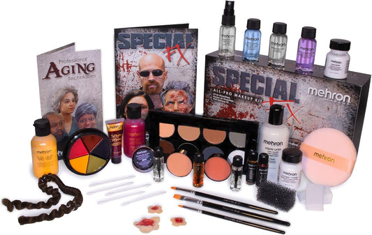 Mehron Makeup Special FX All-Pro Makeup Kit | Complete Professional Stage Makeup Kit | Special Effects Makeup Kit for Theatre, Halloween, & Cosplay