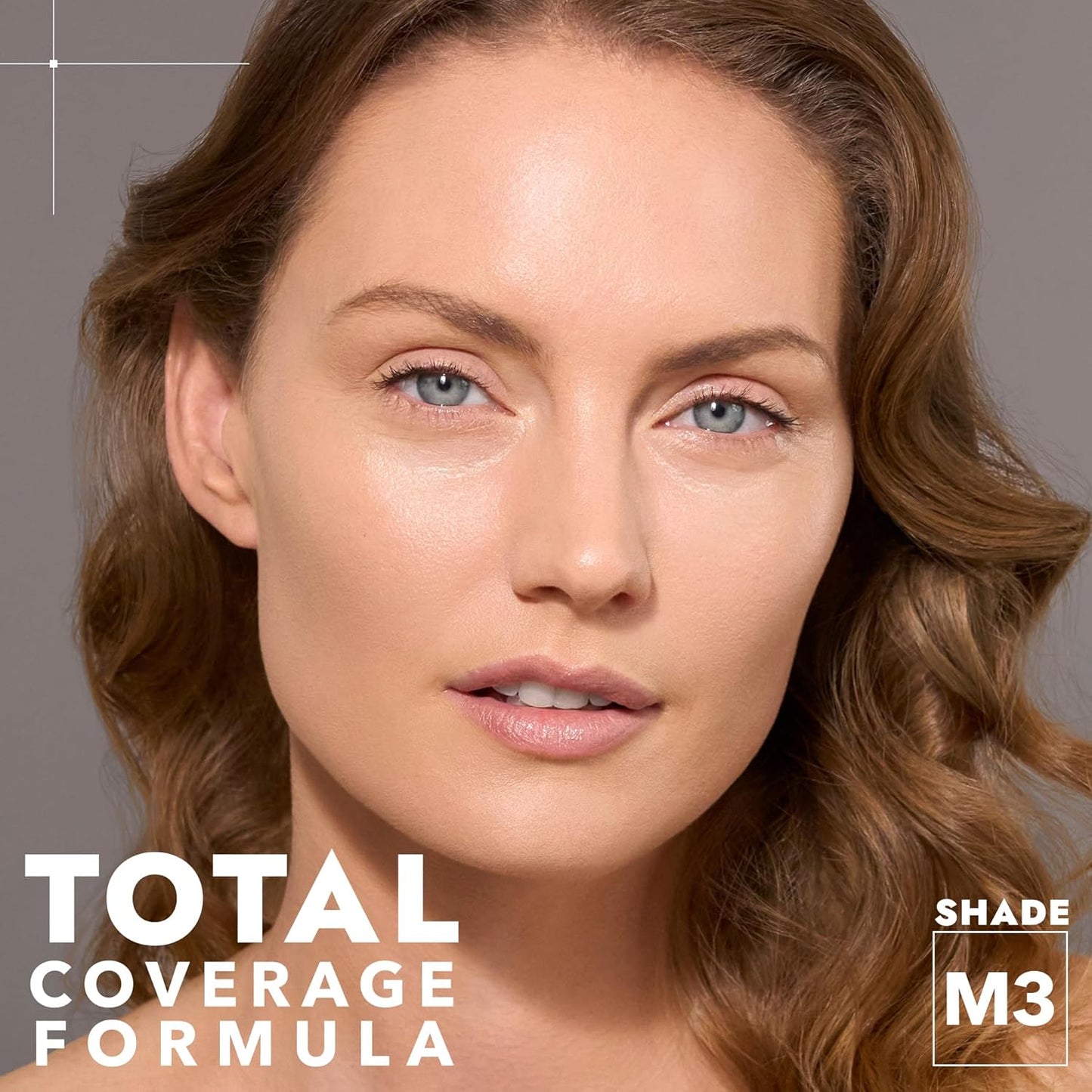 COVER FX Total Cover Cream Foundation - Shade M3 - Buildable Coverage - Natural Finish - Oil-Free - Sweat-Proof