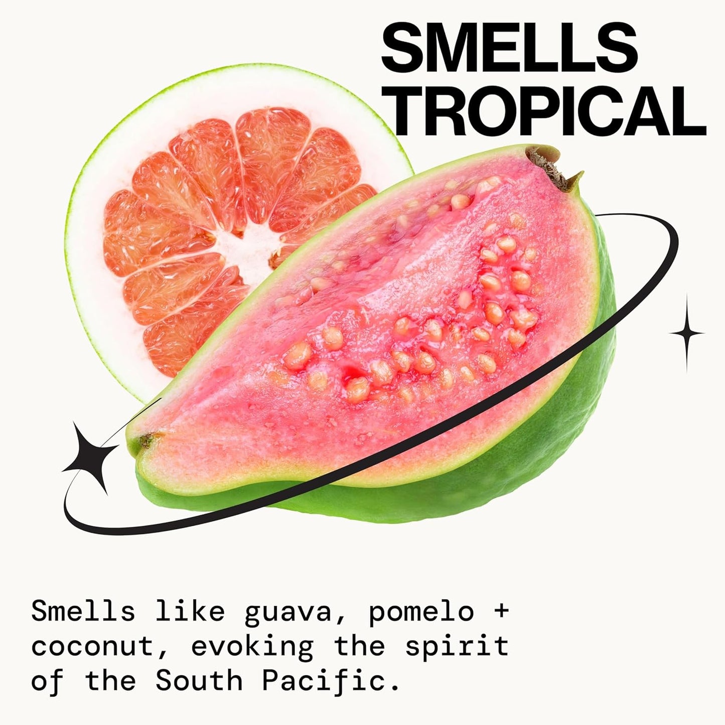 Pacifica Hawaiian Ruby Guava Hair Perfume & Body Fragrance Spray Mist - Body Mist Fragrance w/ Grapefruit, Patchouli, Sugar Notes & Geranium Clean Beauty Alcohol-Free, Vegan & Cruelty-Free, 6 oz