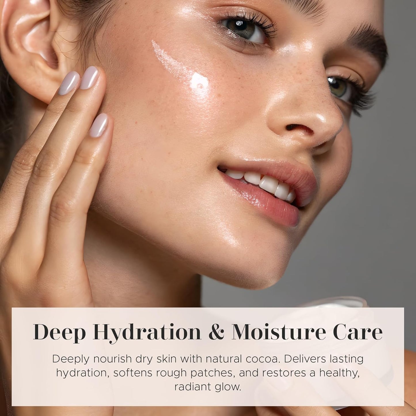 era of nature Cocoa Whipped Body Cream for Women 16oz - Lightweight Whipped Lotion with Natural Cocoa - Non-Greasy Body Butter Cream Lotion & Balm Moisturizer for Face, Hair & Dry Skin, Vegan Skincare