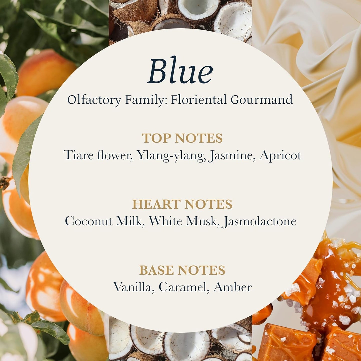 PuroSentido Blue Aroma Oil (120 ml) - Luxury Essential & Fragrance Oil for Diffusers and Humidifiers, Apricot, Coconut Milk & Vanilla Home & Hotel Scent