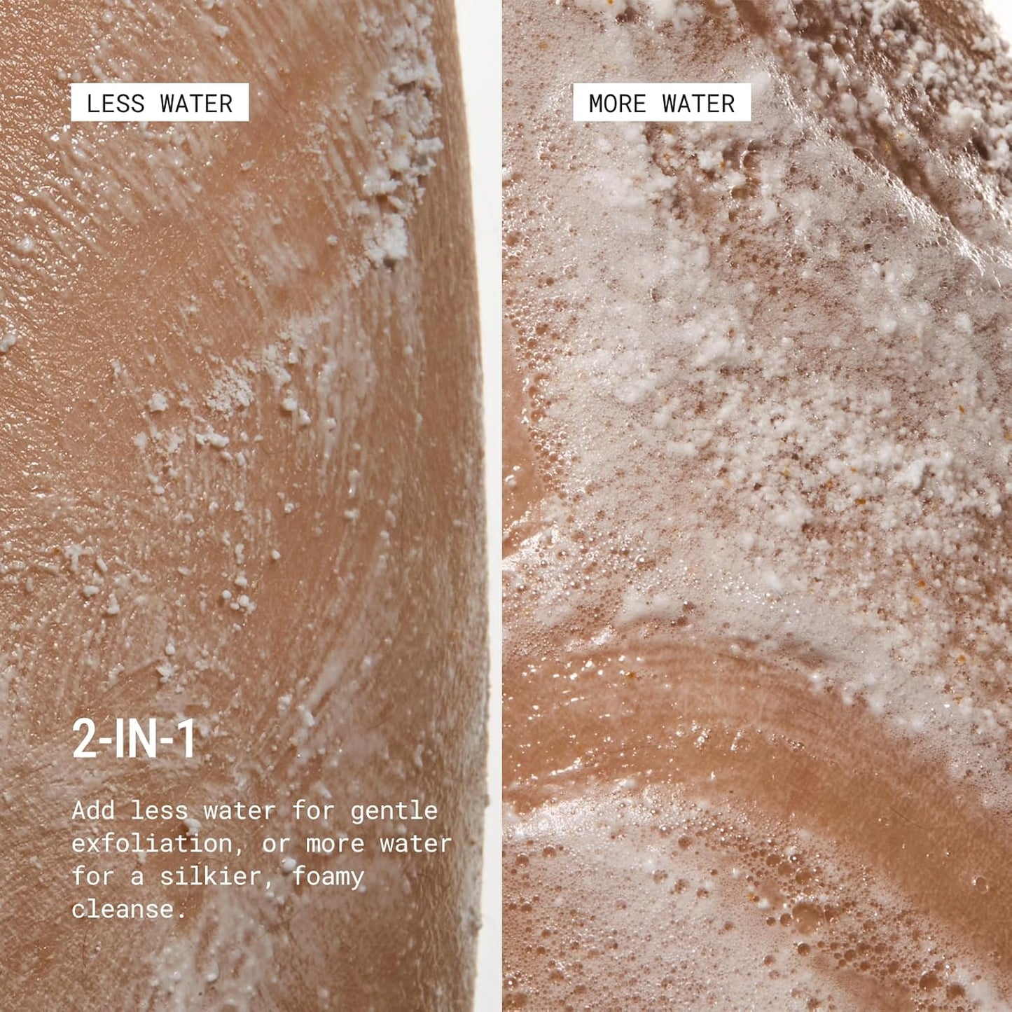 JUNO & Co. JADE Clarifying Cleansing Powder, Refillable Exfoliating Enzyme Face Cleanser to Enhance Smooth, Hydrated Skin