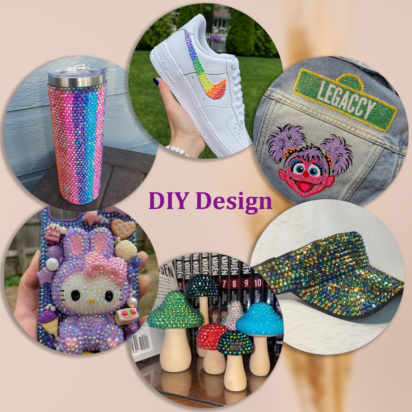 Resin Jelly Rhinestones for Crafting with B7000 Jewelry Glue, 2 Boxes Lemon Yellow AB Flatback Crystals with 3Pcs 10ml Glue, Bedazzling Non Hotfix Gems for DIY Tumblers Clothing Shoes Manicure