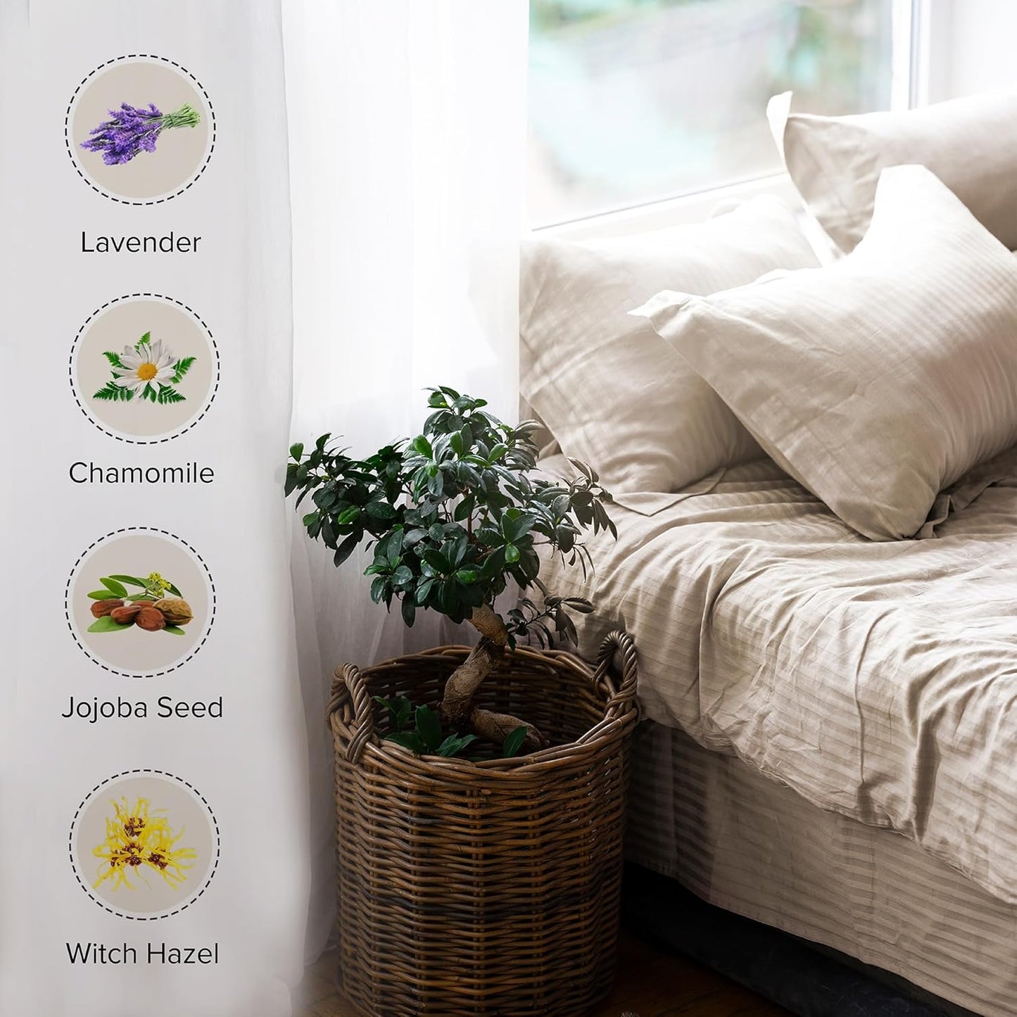 DRMTLGY Eucalyptus Essential Oil Linen and Room Mist. Pillow and Fabric Aromatherapy Spray for Relaxation and Sleep, 8 oz