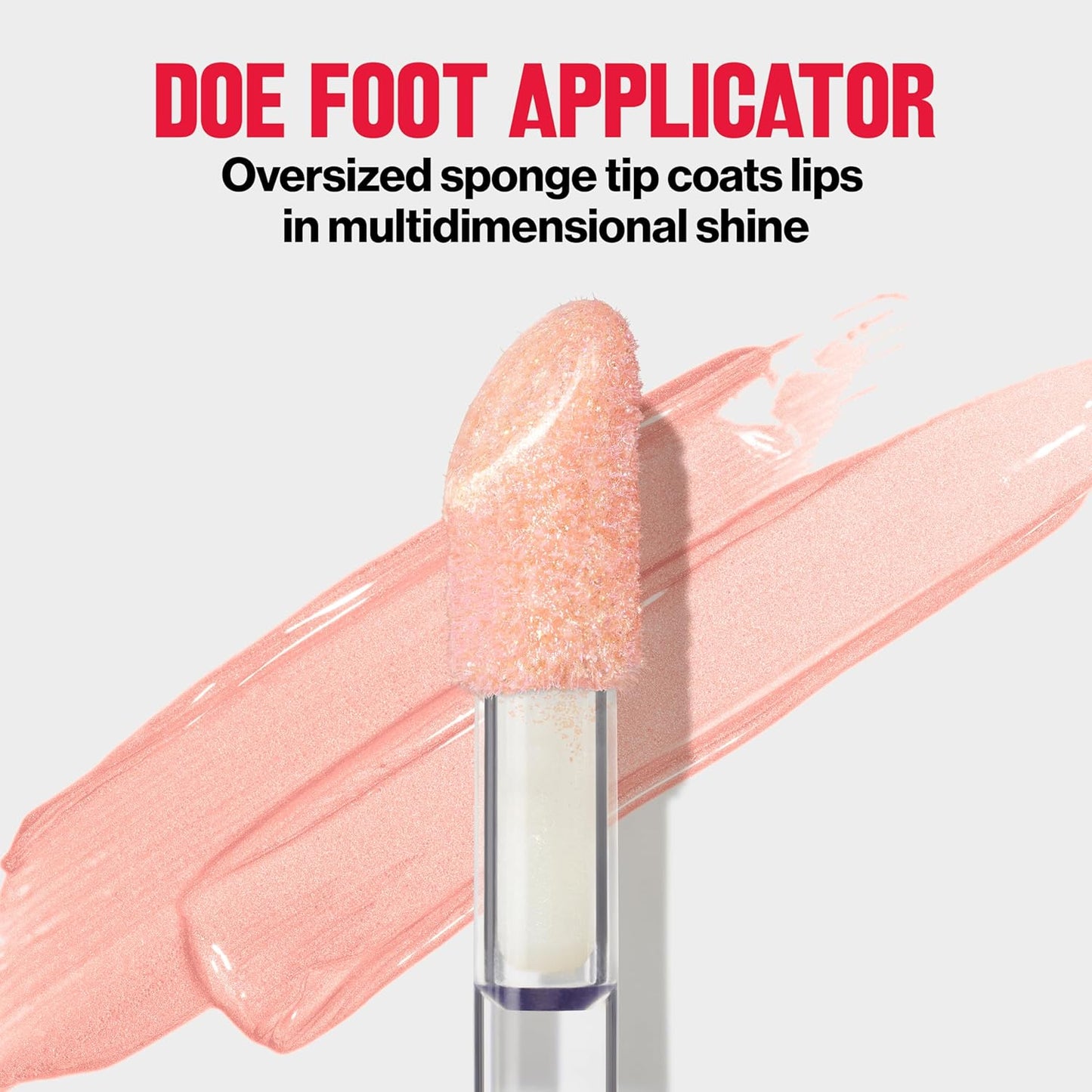 Revlon Super Lustrous Lip Gloss, Non-Sticky, Hydrating, High Shine Finish, 200 Crystal Clear, 0.13 oz