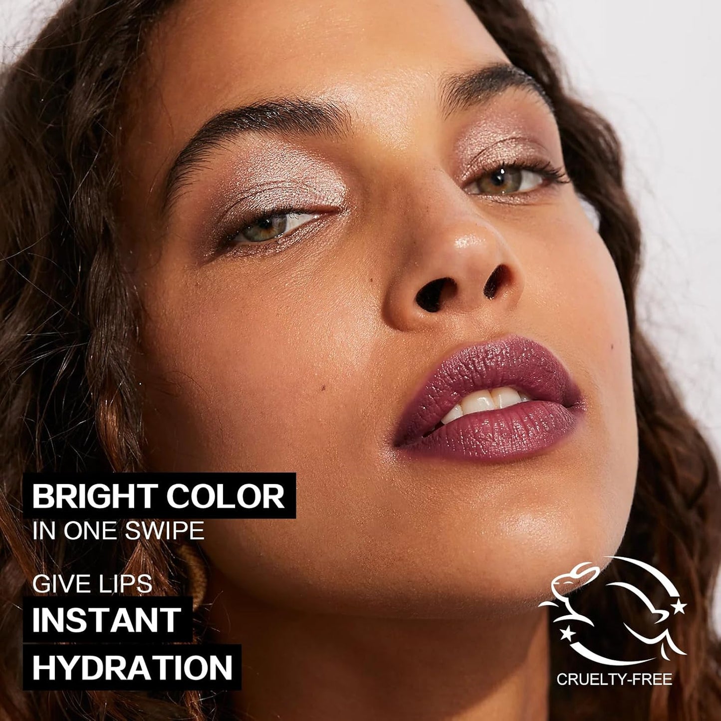 FOCALLURE Glisten Opal Shine Lipstick, High Impact Lip Color, Moisturizing Tinted Lip Balm, Lightweight & Hydrating Formula for Lip Care, SWEET KARMA