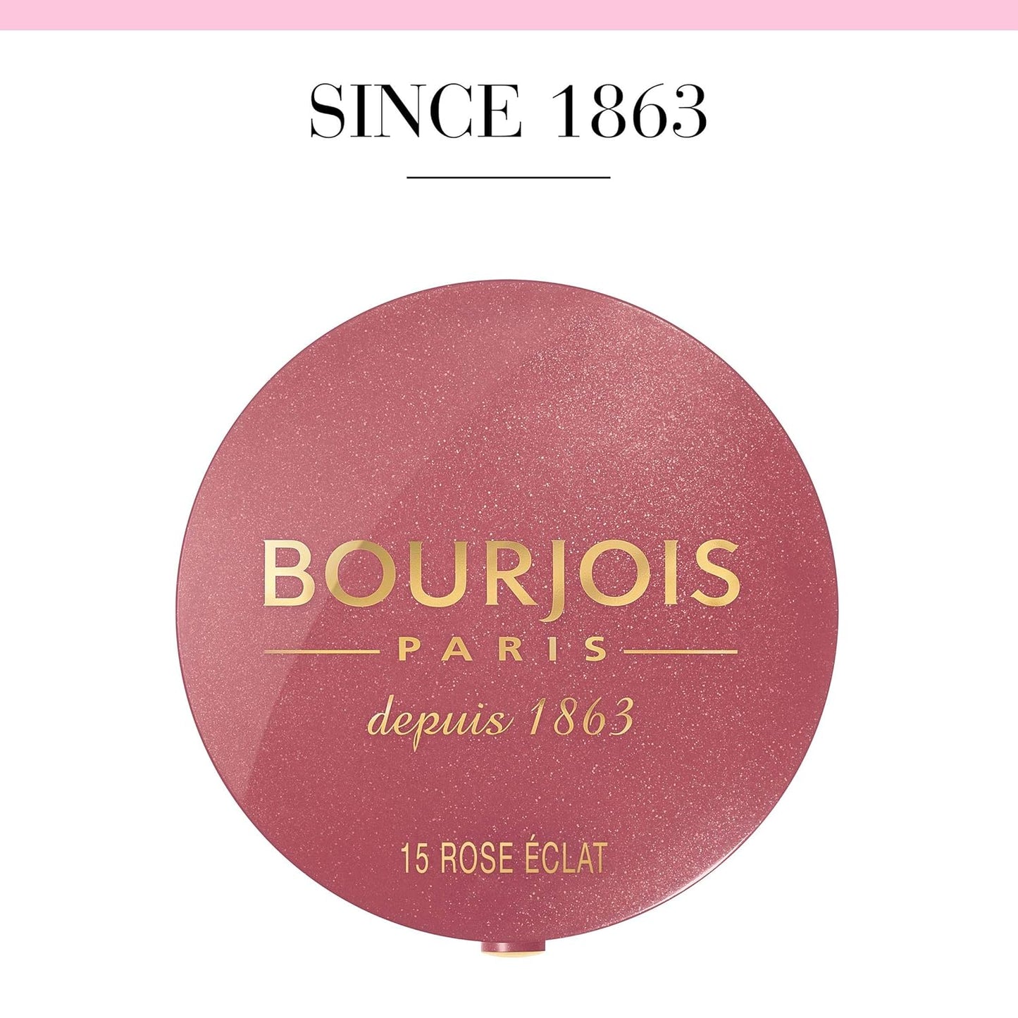 Bourjois Blush for Women, 15 Rose Eclat, 0.08 Ounce