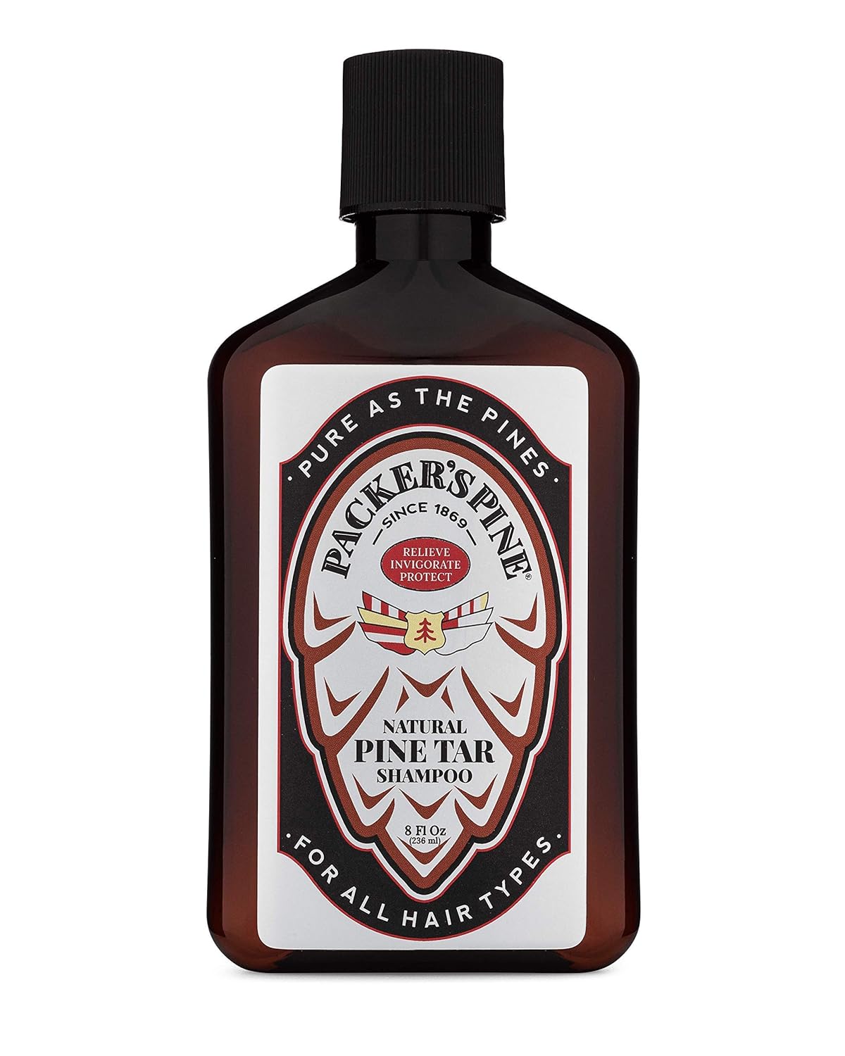 Packer's Pine Soap and Shampoo Bundle - All Natural Pine Soap Bar with No Harsh Chemicals