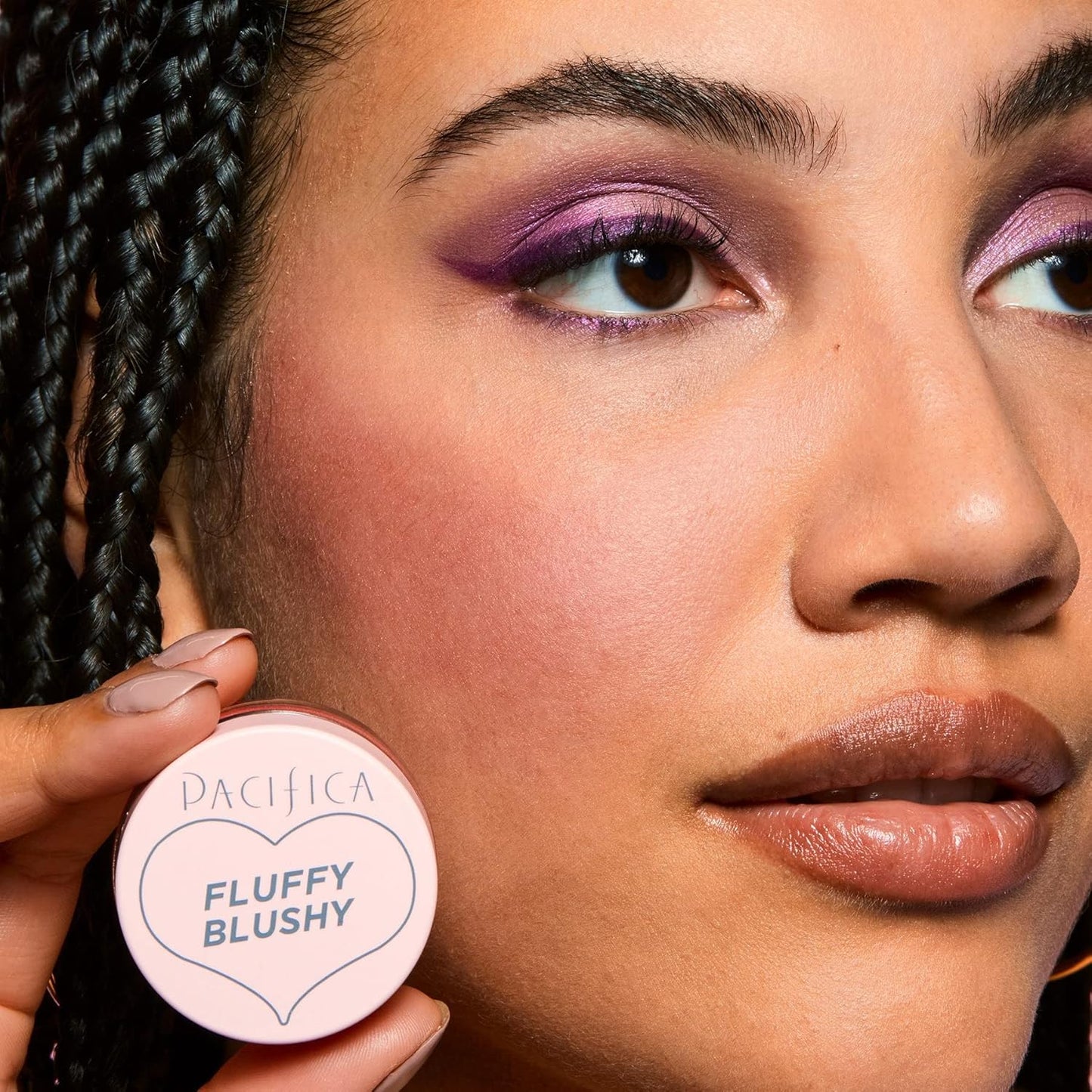 Pacifica Beauty | Fluffy Blushy Cream Blush for Cheeks + Lips | Creamy, Lightweight, Versatile, Easy-To-Use Formula | Hydrating Vegan Collagen | Pigmented Buildable Coverage | Vegan + Cruelty Free