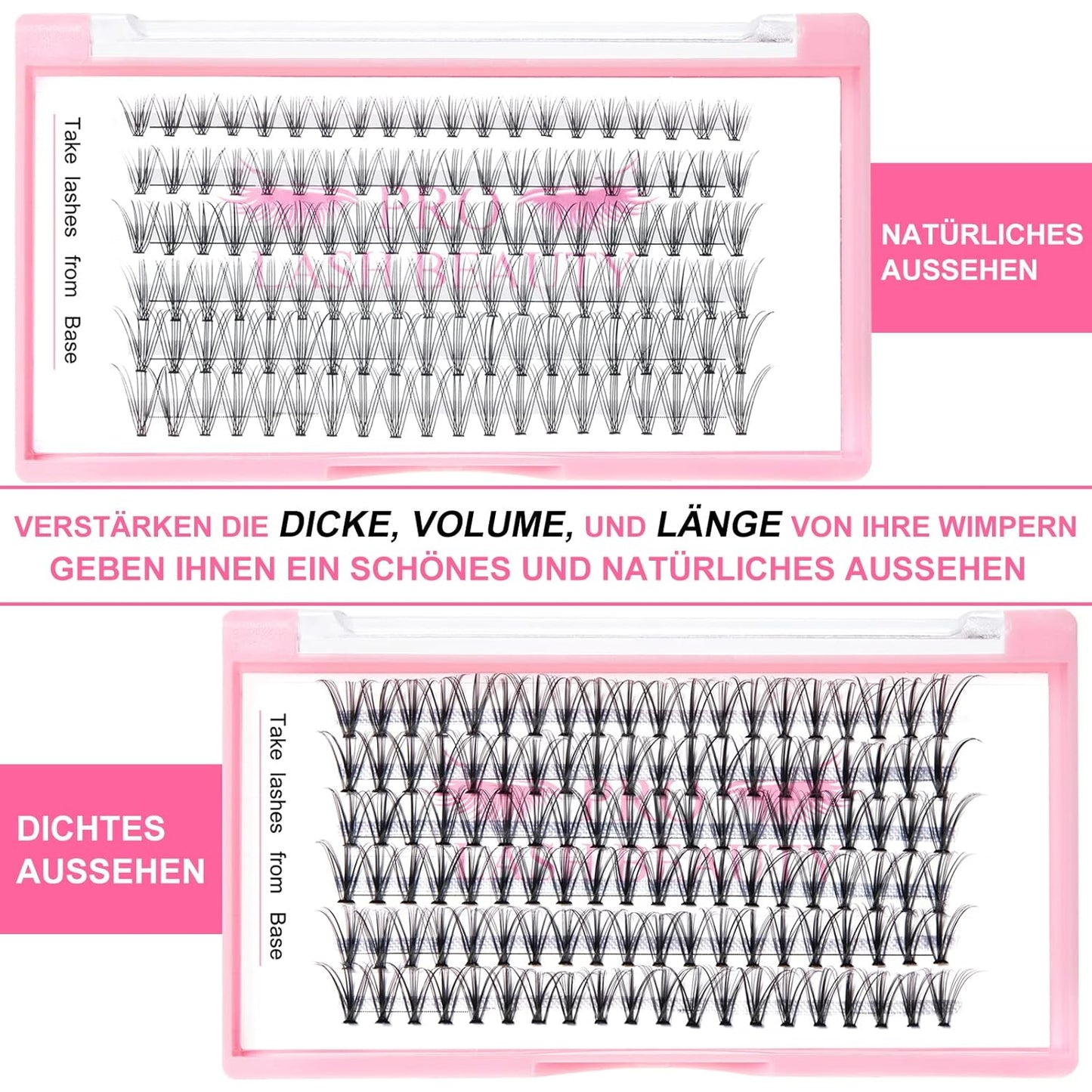 Individual Lashes 20D-D-0.07-9-16mix Cluster Lashes 20D C D Curl Wispy Lashes Bottom Lashes DIY Lashes At Home (20D-D-0.07,9-16mix)