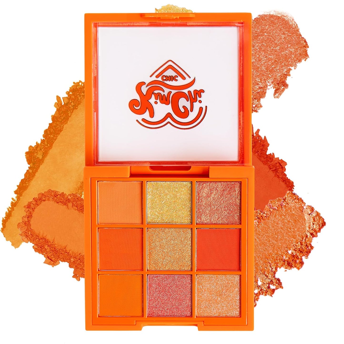 Kimchi Chic Beauty Citrus Queen - 9 Shades in 1 Makeup Palette - 01 ORANGE