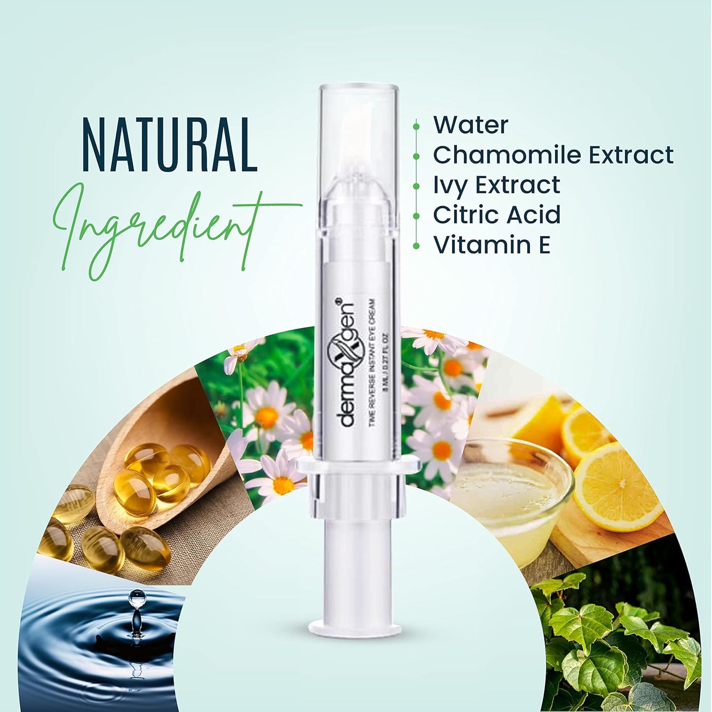 Puffy Eye Treatment Time Reverse Instant Anti-aging Eye Cream New Advanced Formula - Visibly Reduce Under-eye Bags, Wrinkles, Dark Circles, Fine Lines & Crow's Feet Instantly - 8ml