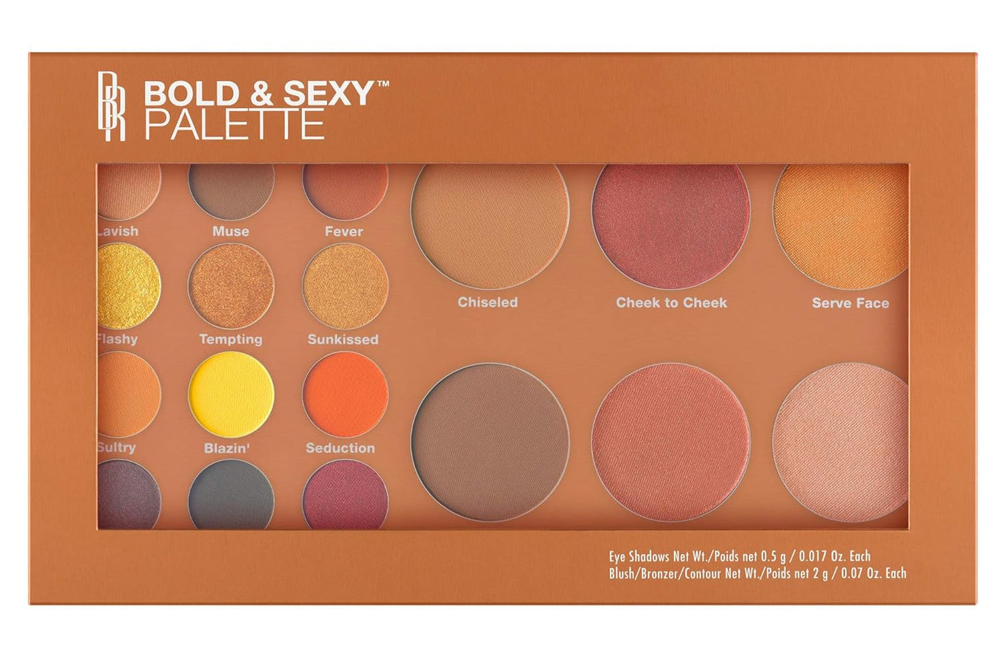 Black Radiance Limited Edition Black Radiance Bold and Sexy Palette