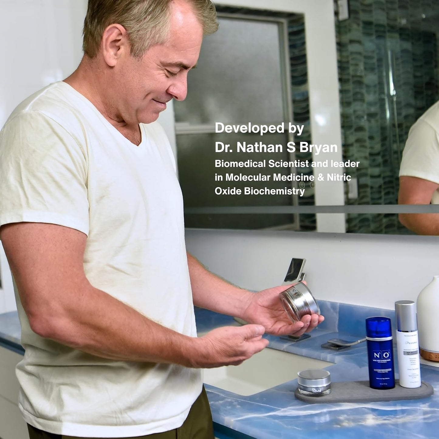 Moisturizer Face Cream - Day & Night Face Moisturizer with Nitric Oxide, Peptide Complex, Epidermal Growth Factor - Tightening & Firming Skin Care Products for Wrinkles, Dark Spots - 1.75 oz.