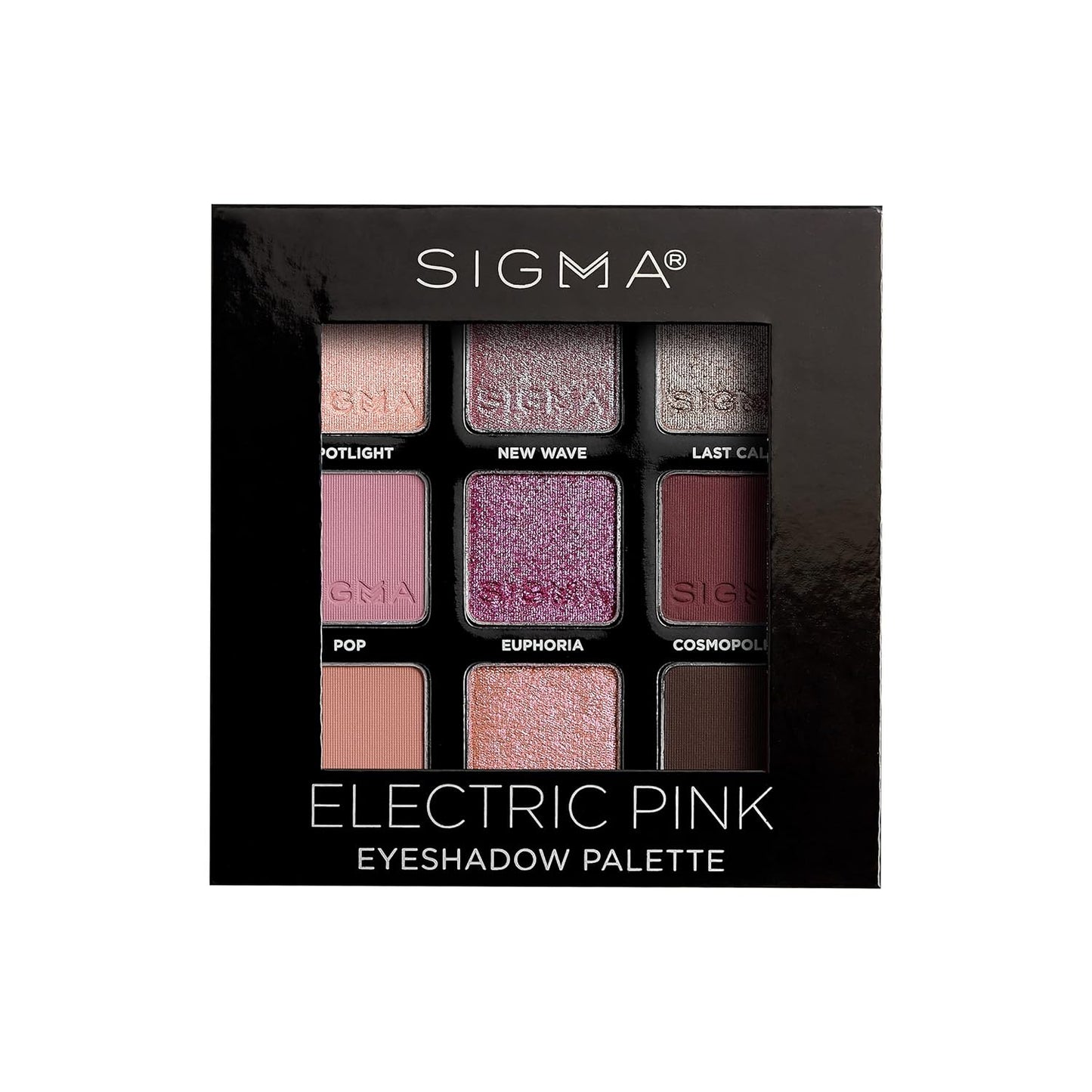 Sigma Beauty Electric Pink Eyeshadow Palette