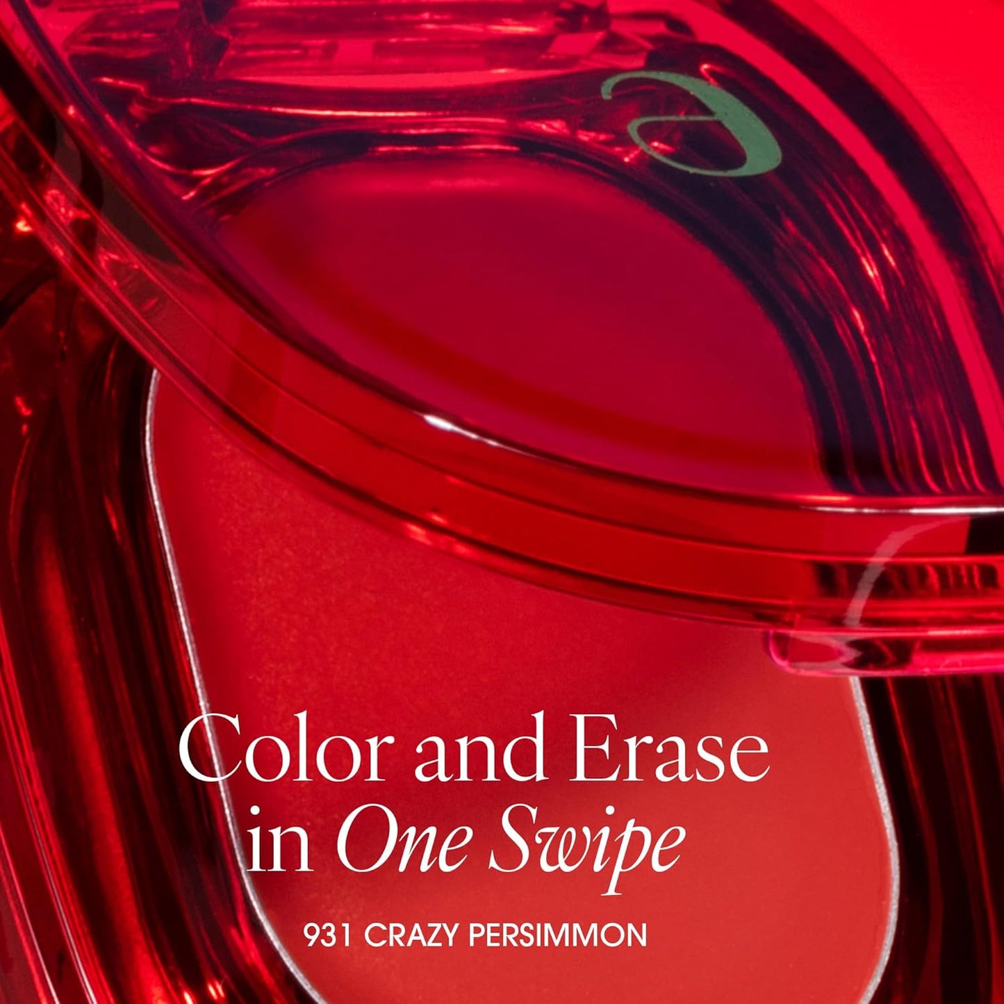 PLAT LIPS 931 CRAZY PERSIMMON, Lip & Cheek, Lightweight, Naturally Dewy+ Glowy Finish, Blendable & Buildable Formula (1.2g, 0.003 oz.)