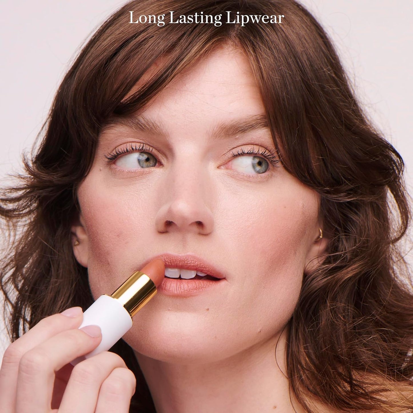 Ogee Full Bloom Sculpted Lipstick (Lulu - White Pink) - Long Lasting Organic Lipstick with Jojoba Oil & Micro Hyaluronic Acid - 70% Organic Ingredients & Made in USA