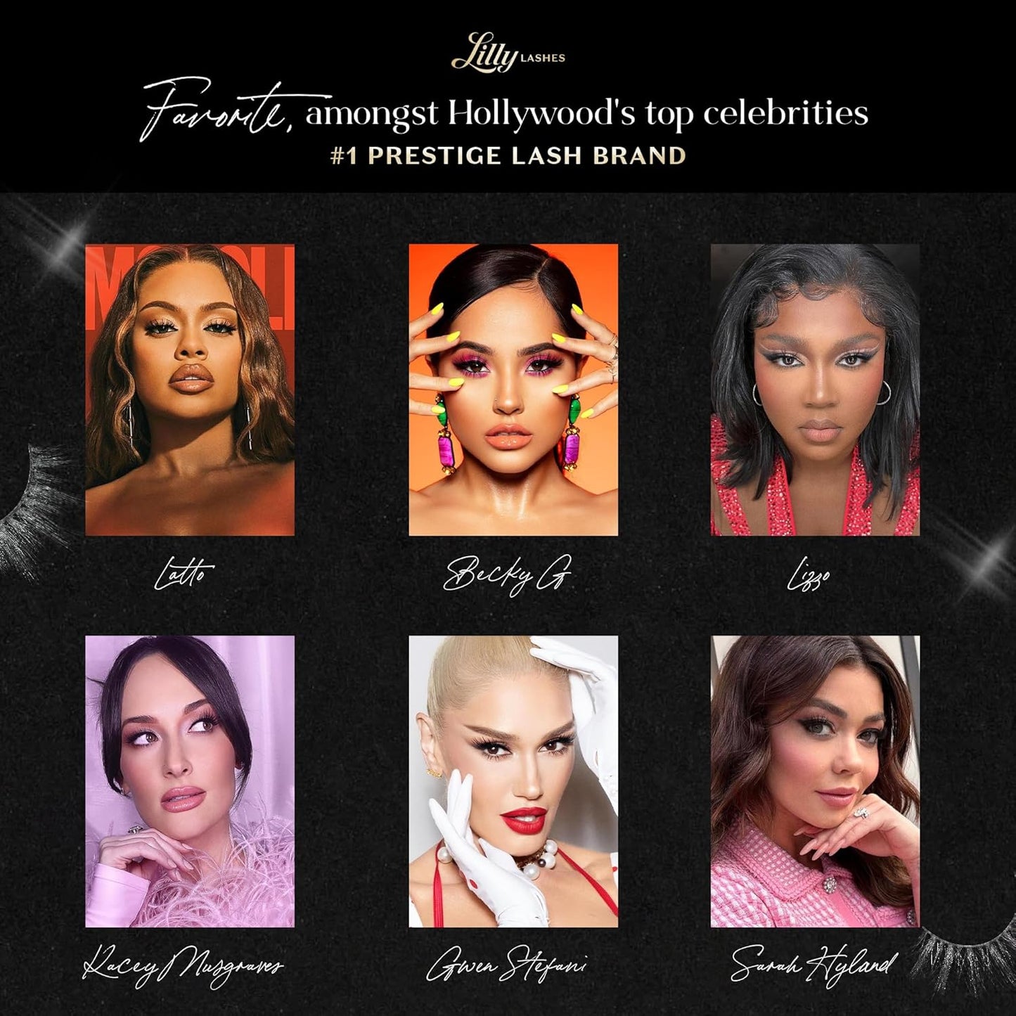 Lilly Lashes Mykonos Lite in Faux Mink, Strip Lashes, Natural Lashes, Reusable False Lashes Natural Look, Lash Strips with Luxury Silk Like Fibers, No Lash Glue Included