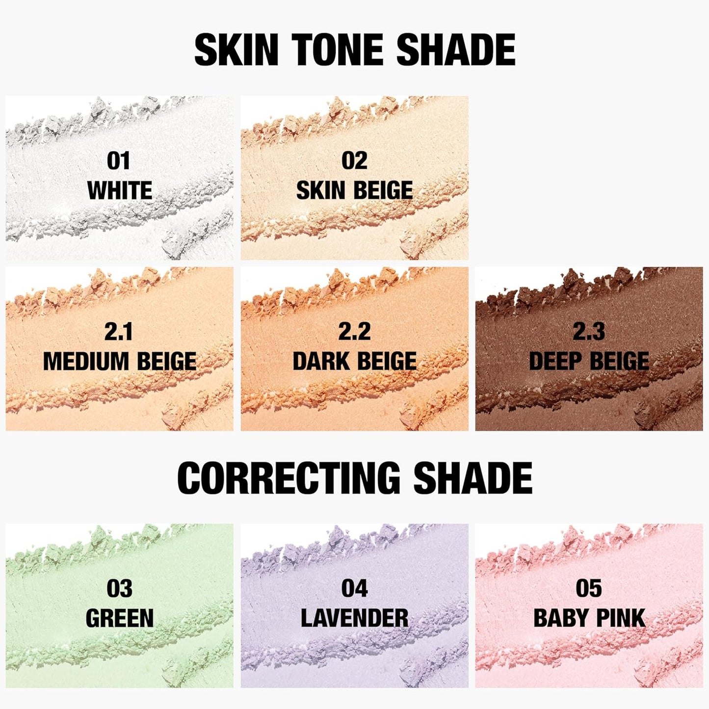 TFIT Translucent Set Finishing Powder - Sebum Control Face Loose Powder, Matte & Silky Finish, Lightweight, Long-lasting, Korean Makeup Setting Powder, 0.24 Oz. (01 White, 0.24 Oz.)