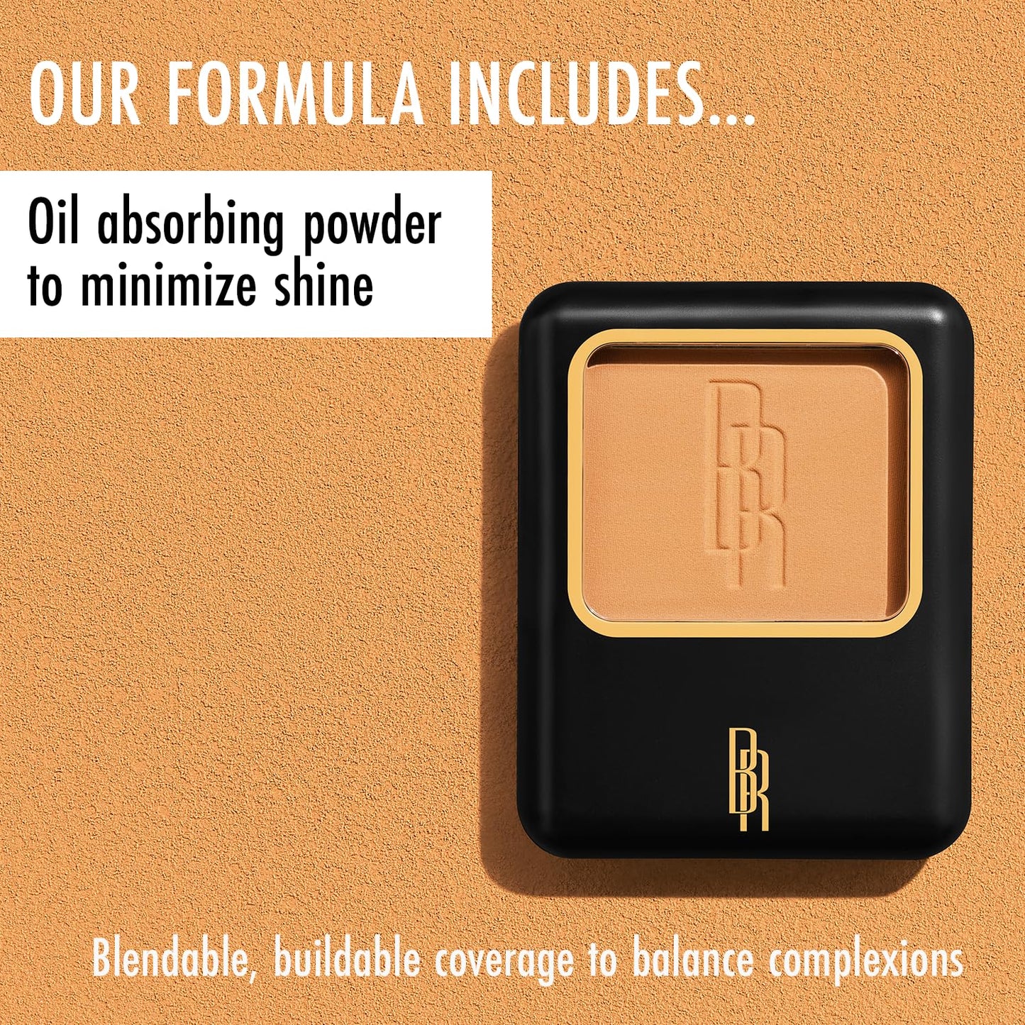 Black Radiance Pressed Powder - Honey Amber