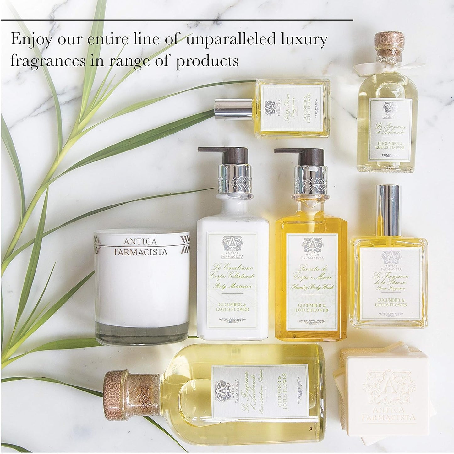 Antica Farmacista Body Moisturizer - Moisturizing Scented Lotion - Premium Body Moisturizer - Luxury Gift for Women & Men - Hand & Skin Hydration - Bergamot & Ocean Aria, 10 Fl Oz