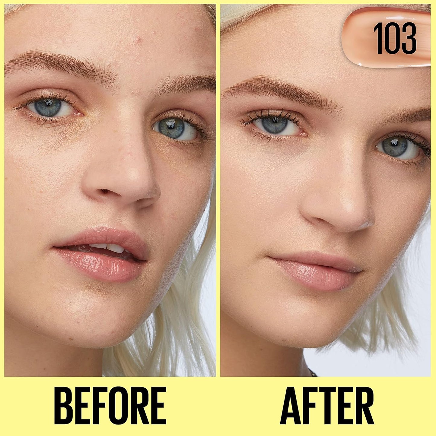 Maybelline Fit Me Tinted Moisturizer, Natural Coverage, Face Makeup, 103, 1 Count