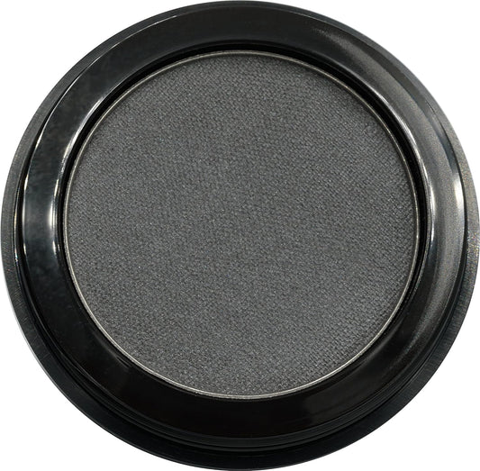Thunder Matte Dark Grey Blue Gray Pressed Powder Single Vegan Eyeshadow; Talc, Paraben & Cruelty Free