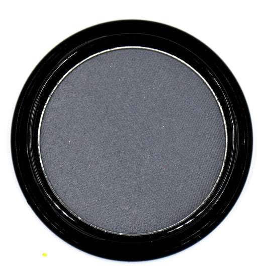 Navy Blue Grey Gray Silver Matte Opaque Vegan Pressed Powder Single Eyeshadow; Talc, Paraben & Cruelty Free