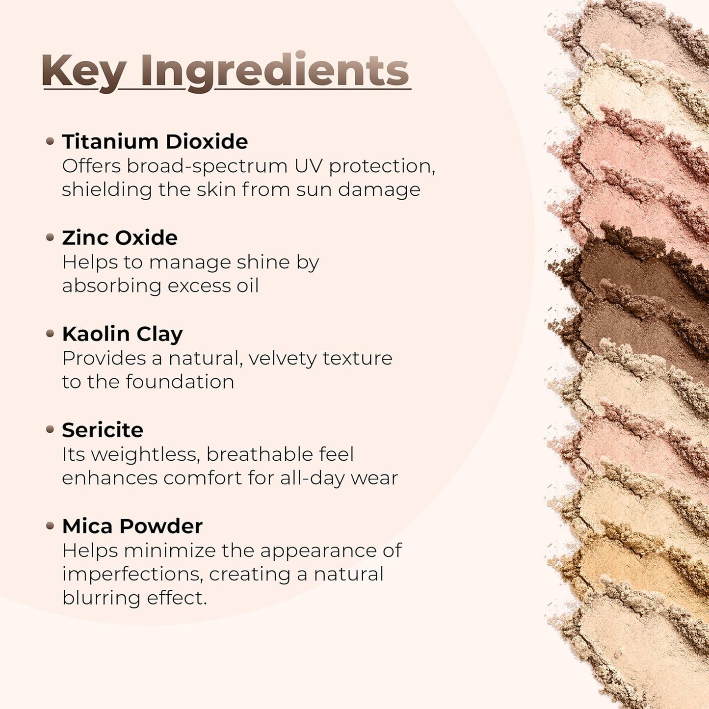 Foundation Powder Refill (Warm)(8 Ounce Bag) By Sweet Face Minerals, Lightweight Mineral Loose Makeup Powder with SPF 20, Full Coverage Flawless Finish, Talc-free, Cruelty-Free, Refillable Pouch